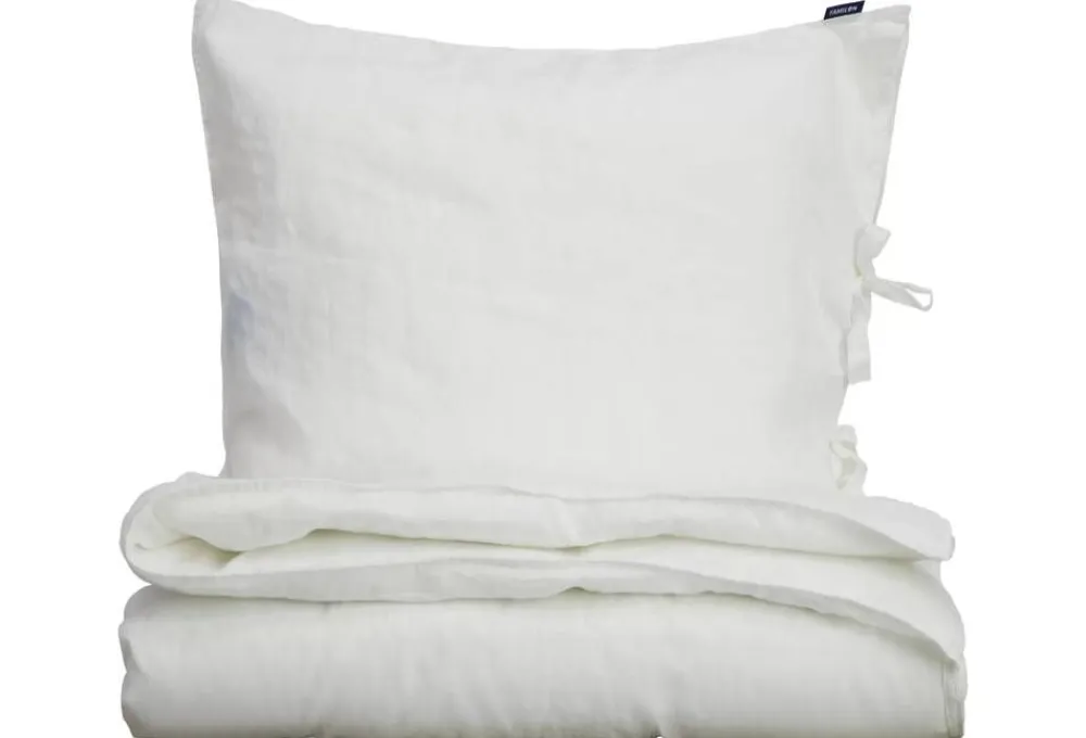 Pellava pussilakanasetti valk 150x200/50x60>Familon Discount