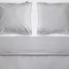 Familon Vuodetekstiilit|Percale pussilakanasetti tupla harmaa 230x220/2x55x65