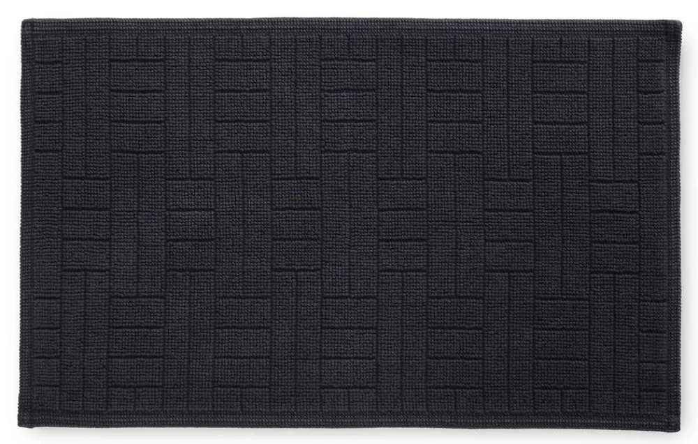 Kylpymatto Tamminiemi 50x80 cm musta>Finlayson Discount
