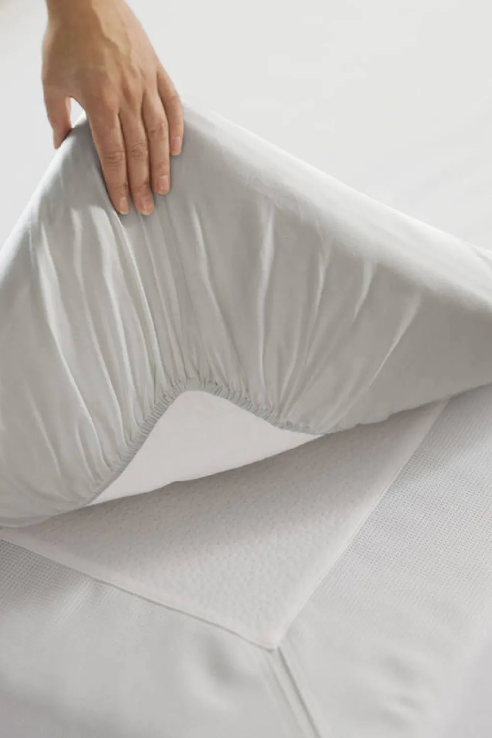 Finlayson Vuodetekstiilit|Muotoonommeltu aluslakana twill 90x200x25cm harmaa
