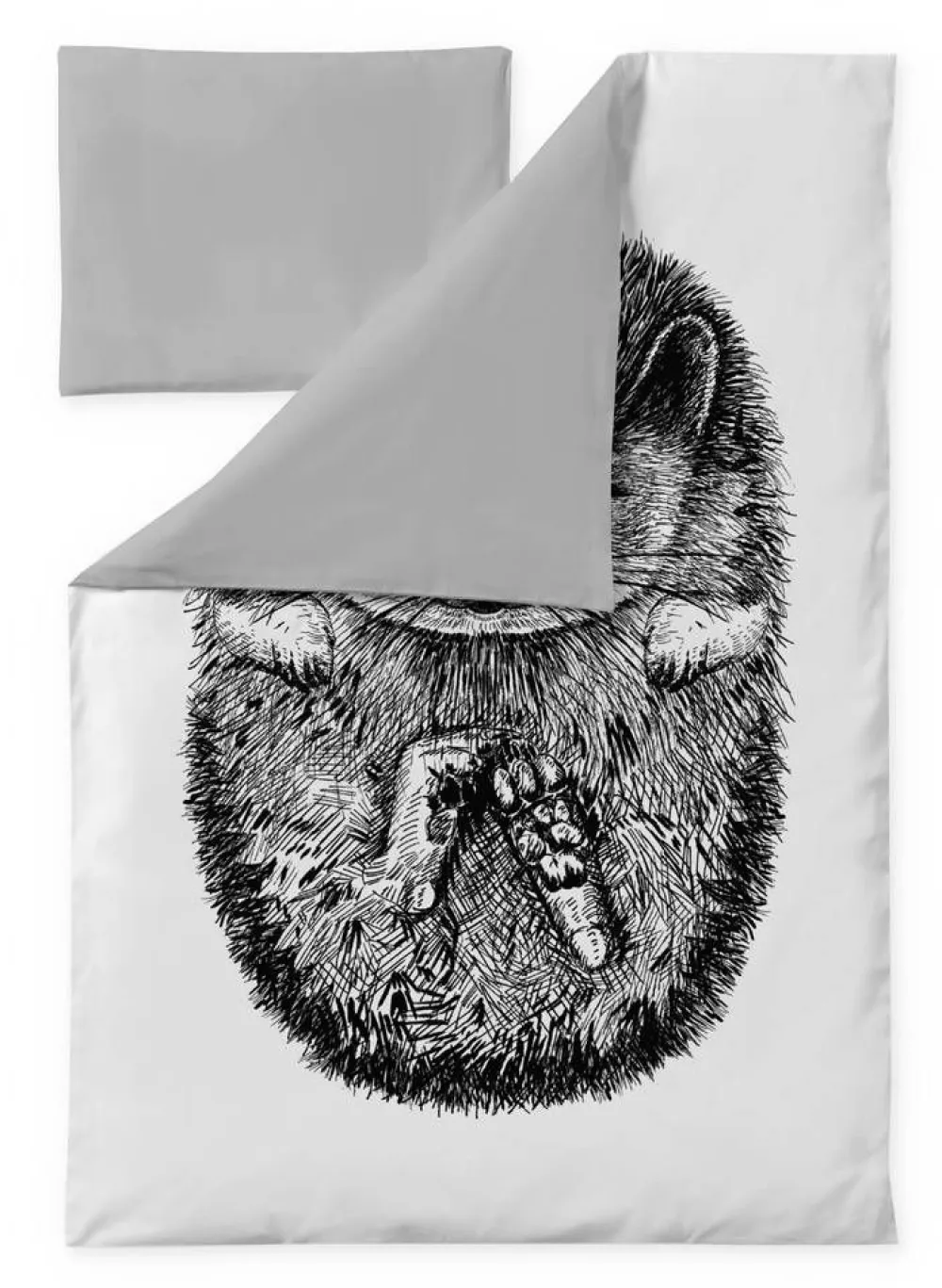 vauvan pussilakanasetti Siili 85x125+40x60 cm mu/va>Finlayson Outlet