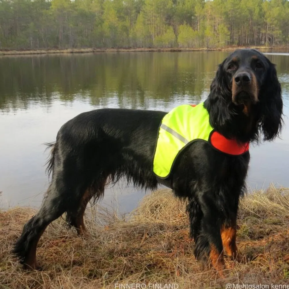 Ukko Signal Vest Metsästysliivi punainen/keltainen XS>Finnero New