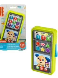 Fisher-Price Vauva- Ja Taaperolelut|älypuhelin 2-In-1 Slide To Learn