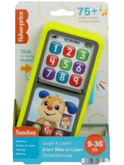 Fisher-Price Vauva- Ja Taaperolelut|älypuhelin 2-In-1 Slide To Learn