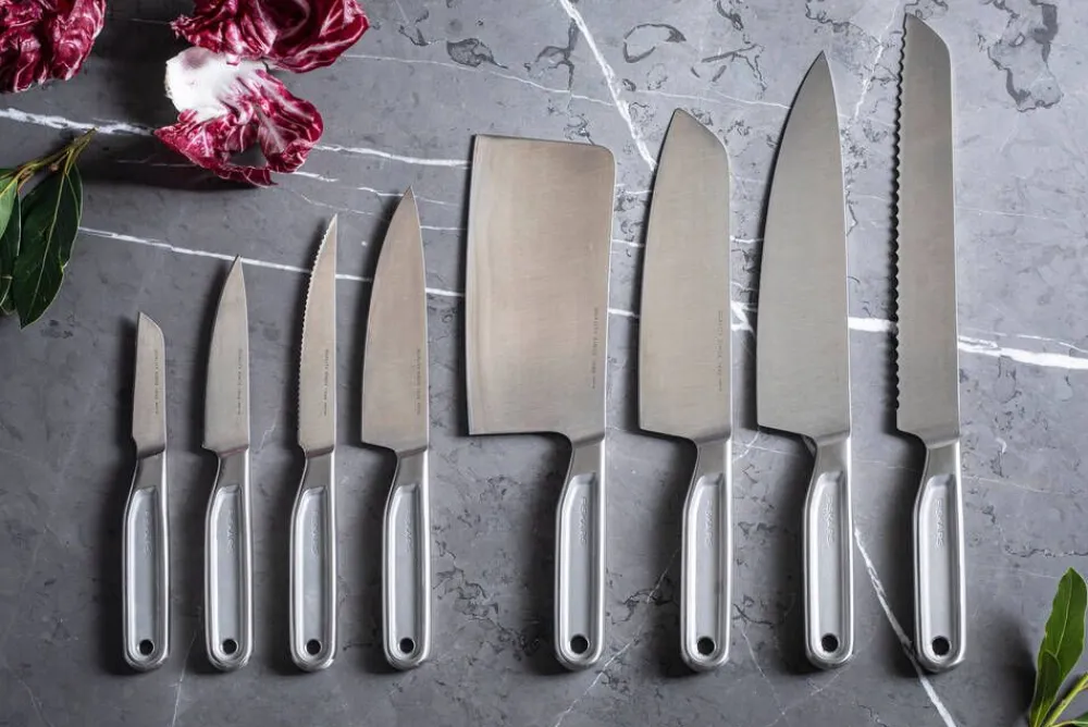 Fiskars Veitset Ja Leikkuulaudat|All Steel iso kokinveitsi