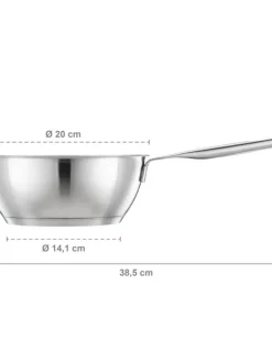 Fiskars Keittoastiat|All Steel kastikekasari 2 L/20 cm