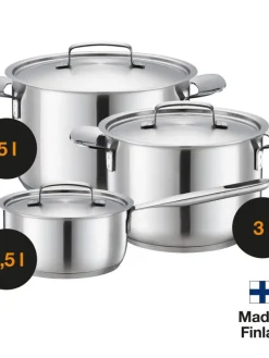 Fiskars Keittoastiat|All Steel kattila 5 L