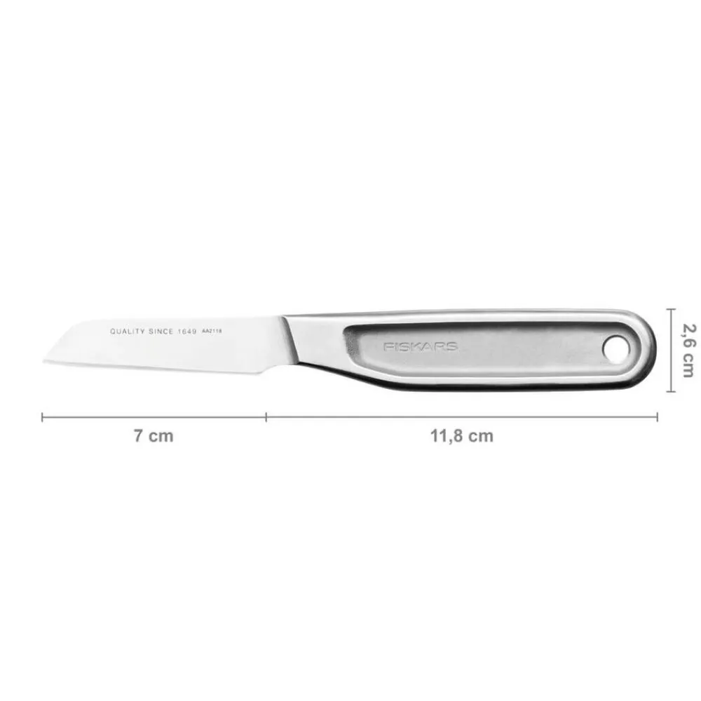Fiskars Veitset Ja Leikkuulaudat|All Steel kuorimaveitsi