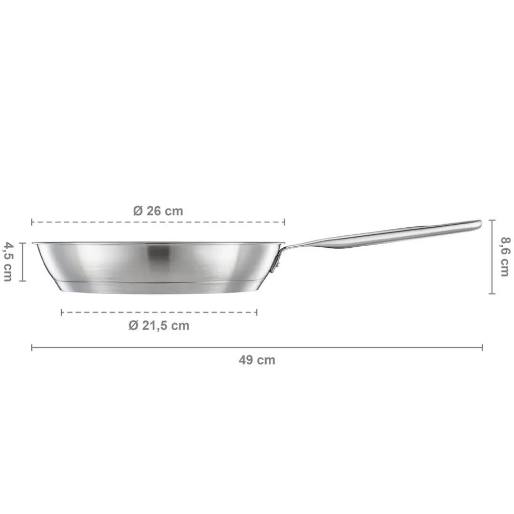 All Steel paistinpannu 26 cm>Fiskars Online