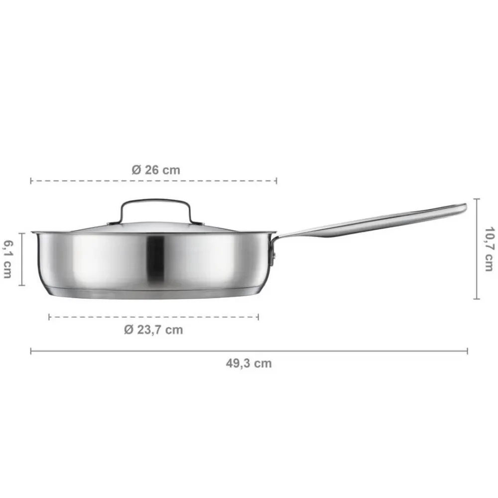 Fiskars Paistoastiat|All Steel paistokasari 26 cm