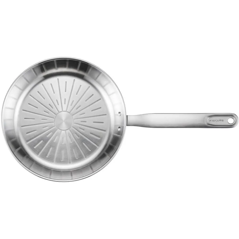 All Steel pure paistinpannu 24 cm, pinnoittamaton>Fiskars Sale
