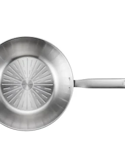 Fiskars Paistoastiat|All Steel pure wokkipannu 28 cm, pinnoittamaton