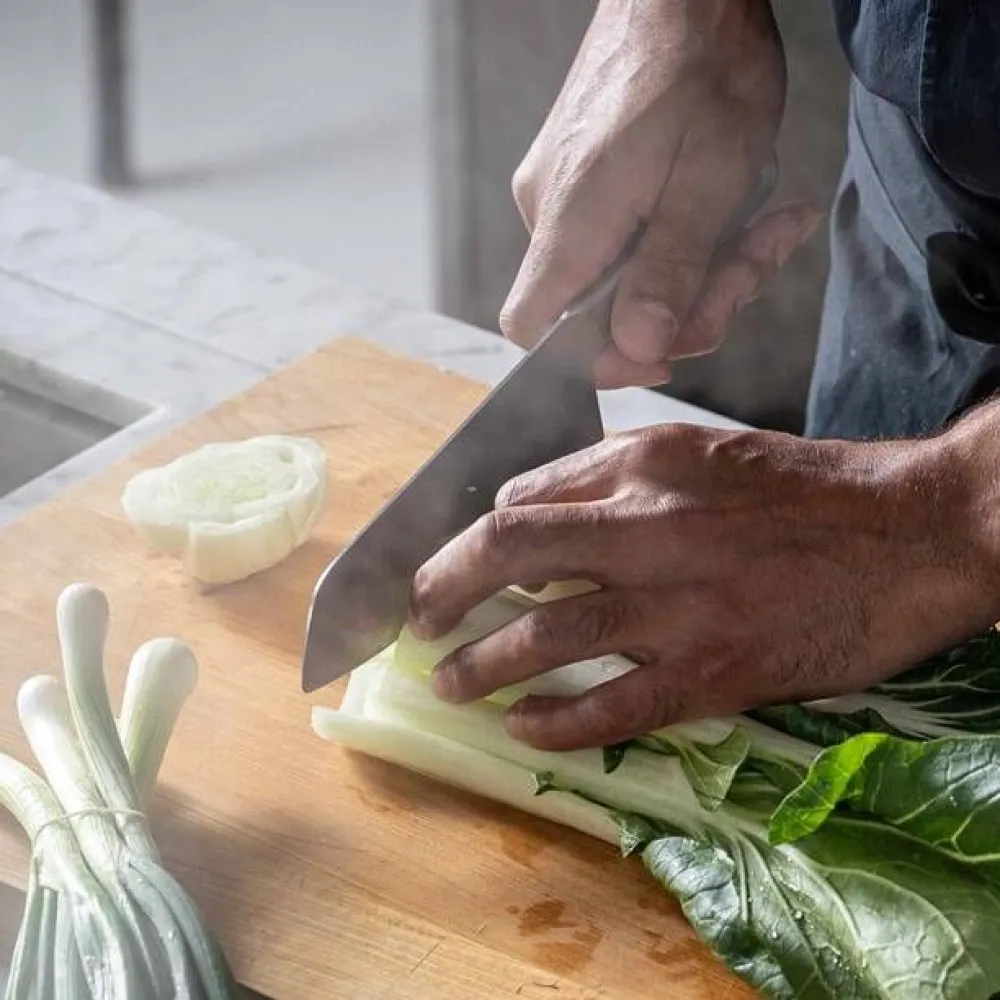 Fiskars Veitset Ja Leikkuulaudat|All Steel Santoku veitsi