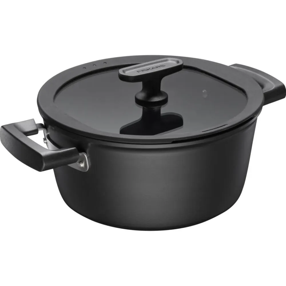 Fiskars Keittoastiat|Hard Face kattila 3,5 l kannella