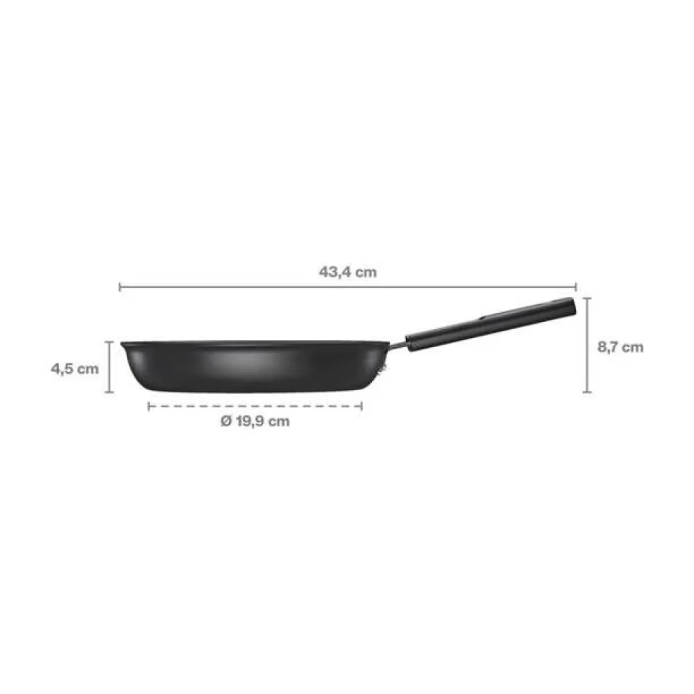 Fiskars Paistoastiat|Hard Face Paistinpannu 24 cm