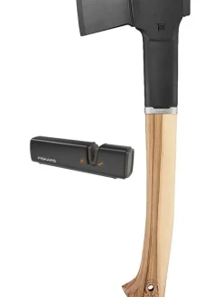 Fiskars Retkeilytarvikkeet|Norden rakentajan kirves N10 ja teroitin, setti
