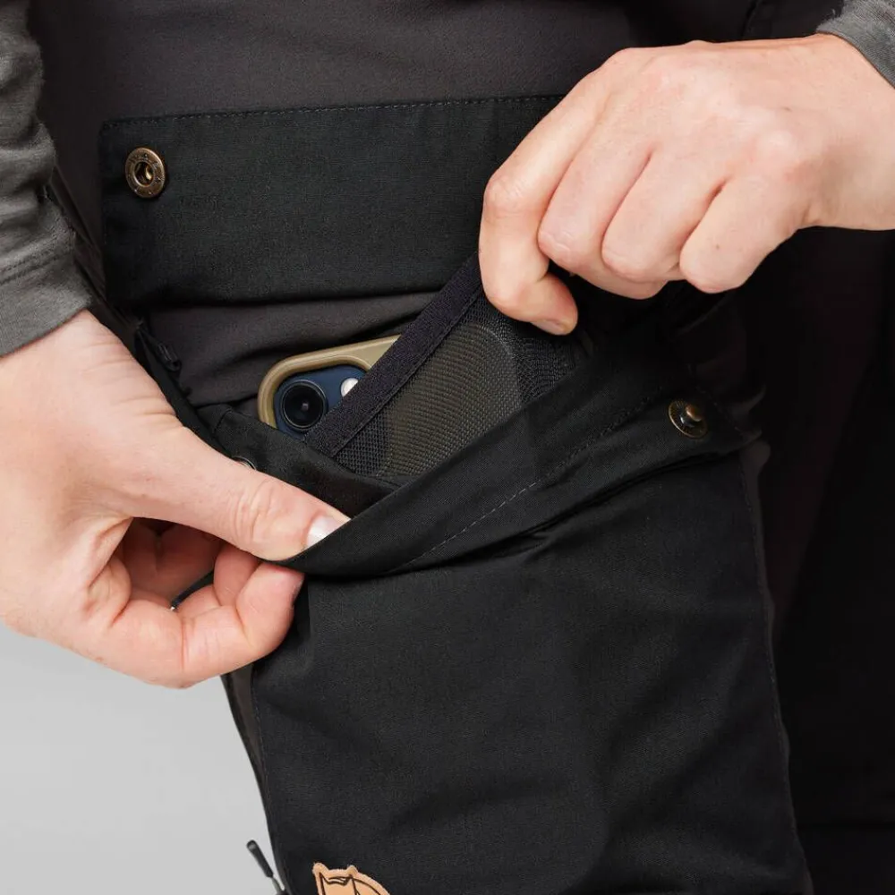 Fju00e4llru00e4ven Vaellus- Ja Metsästysvaatteet|Ulkoilu|Fjällräven housut Keb Trousers W 550 Black
