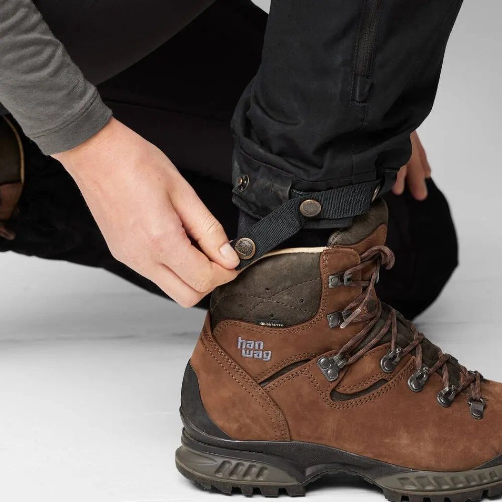 Fju00e4llru00e4ven Vaellus- Ja Metsästysvaatteet|Ulkoilu|Fjällräven housut Keb Trousers W 550 Black