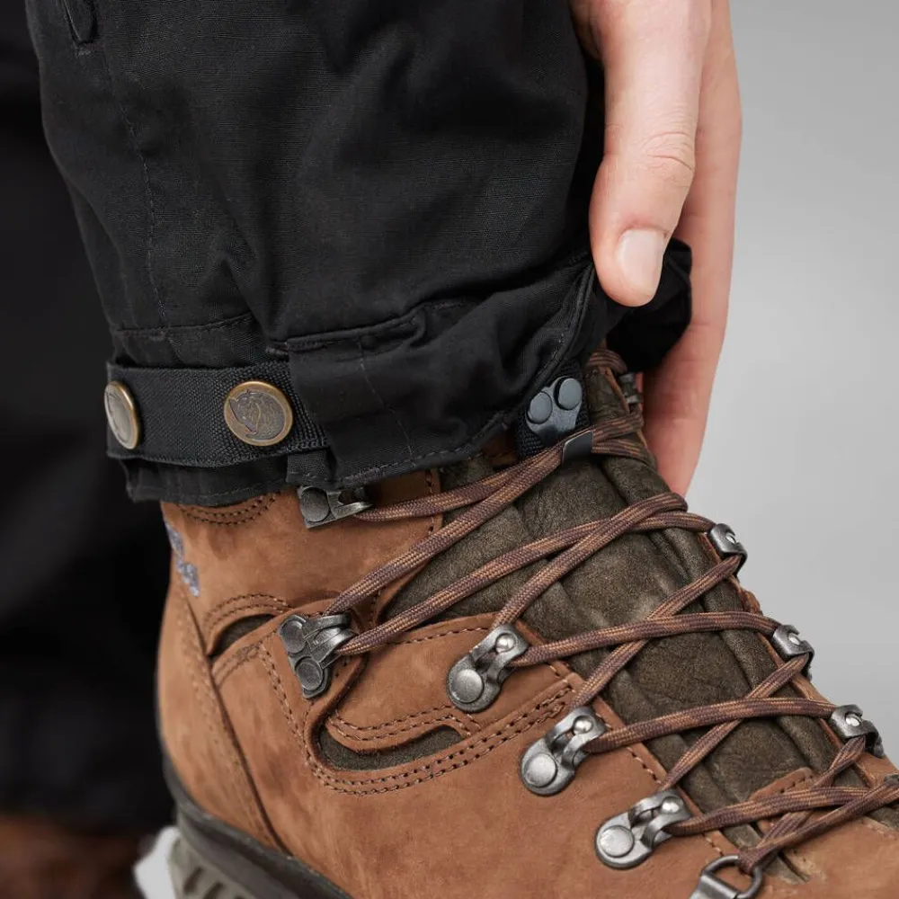 Fju00e4llru00e4ven Vaellus- Ja Metsästysvaatteet|Ulkoilu|Fjällräven housut Keb Trousers W 550 Black
