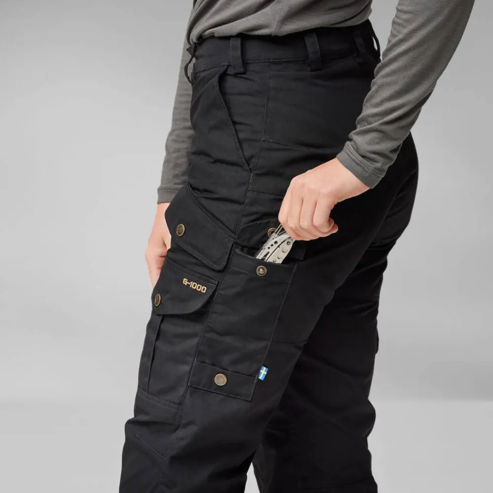 Fju00e4llru00e4ven Vaellus- Ja Metsästysvaatteet|Ulkoilu|Fjällräven housut Vidda Pro Trousers W 550 Black