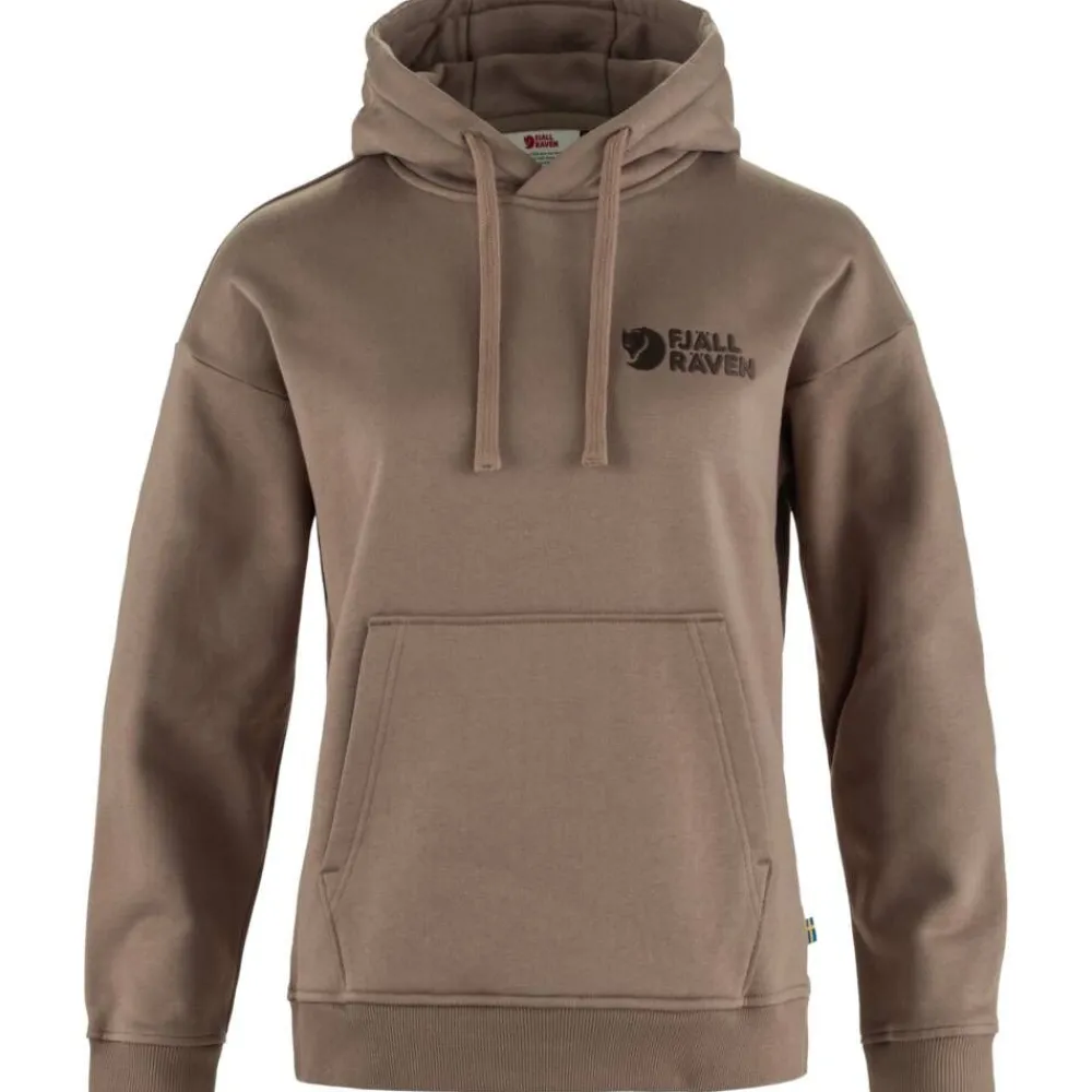 Fju00e4llru00e4ven Fleecet, Colleget Ja Hupparit|Fjällräven huppari Classic Hoodie W 244 Suede Brown