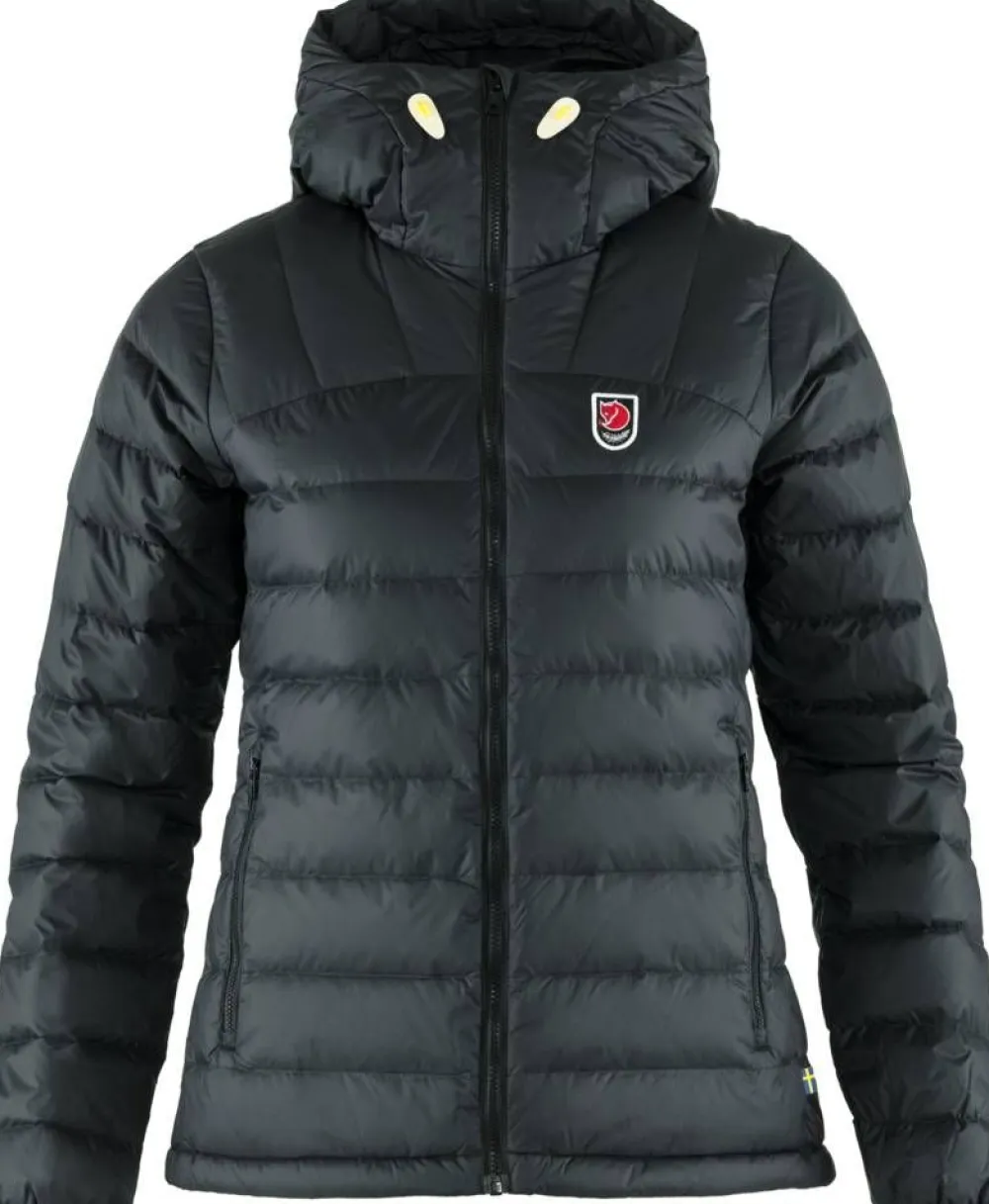 Fju00e4llru00e4ven Takit|Talvitakit|Fjällräven naisten untuvatakki Expedition Pack Down Hoodie W 550 Black