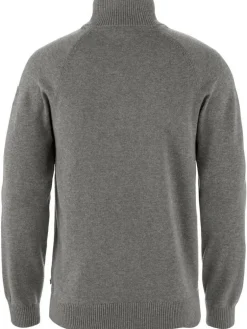 Fju00e4llru00e4ven Paidat Ja Neuleet|Fjällräven neule Övik Lite Half Zip 020-999 Grey-Melange