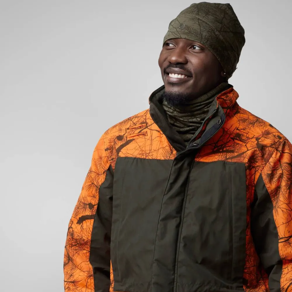 Fju00e4llru00e4ven Asusteet|Asusteet|Fjällräven pipo Lappland Beanie 626-261 Green Camo-Orange Multi Camo
