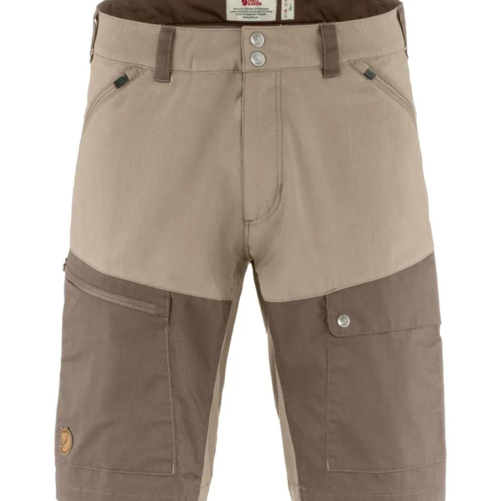 Fju00e4llru00e4ven Shortsit|Housut|Fjällräven shortsit Abisko Midsummer 118-244 Fossil-Suede Brown