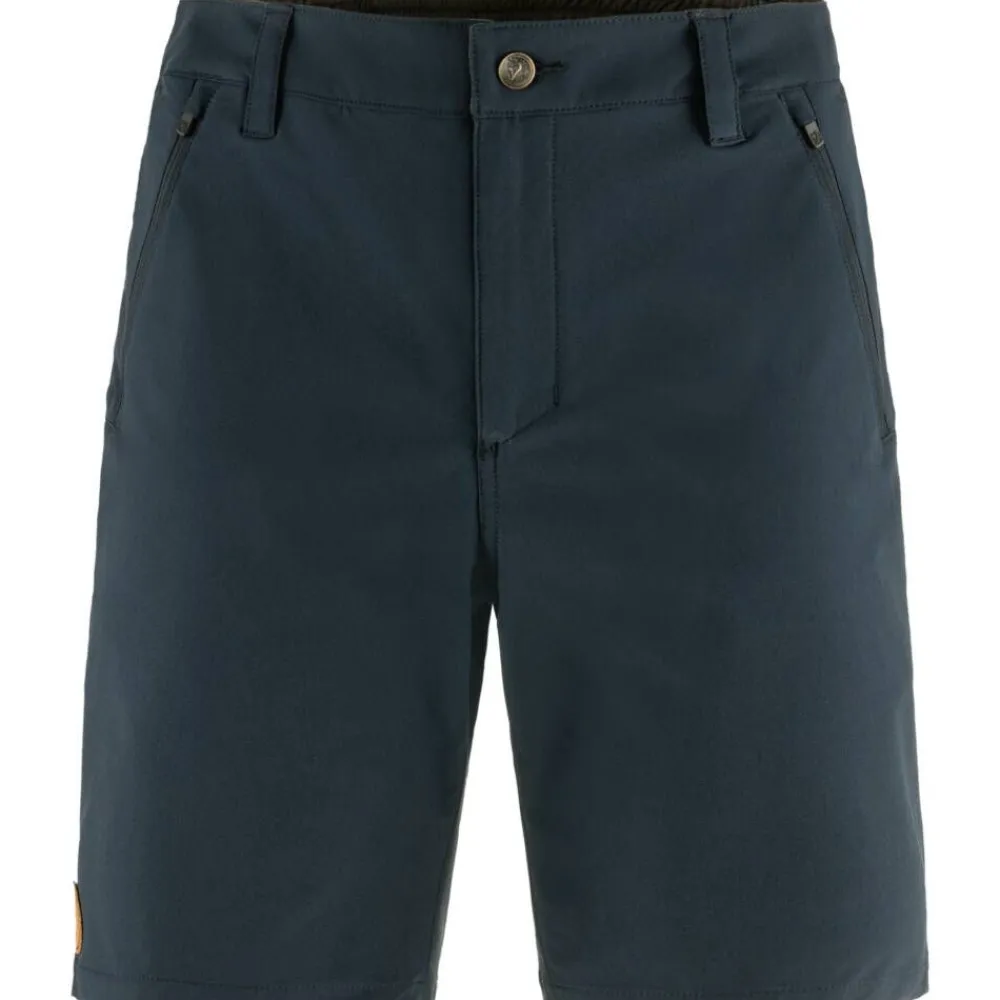 Fju00e4llru00e4ven Shortsit|Housut|Fjällräven shortsit Abisko Trail Stretch Shorts 555 Dark Navy