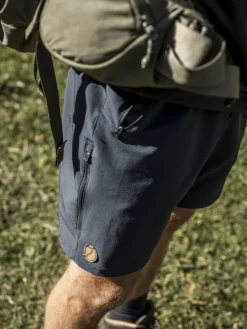 Fju00e4llru00e4ven Shortsit|Housut|Fjällräven shortsit Abisko Trail Stretch Shorts 555 Dark Navy