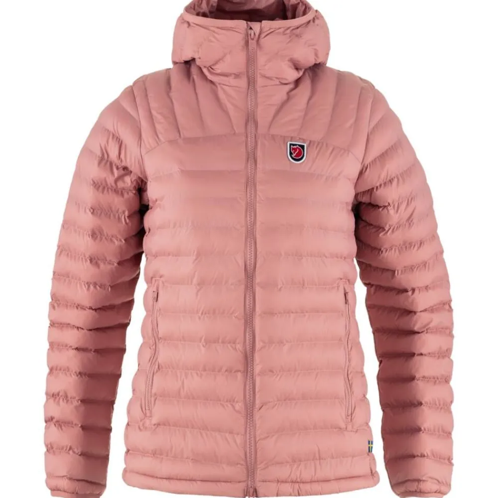 Fju00e4llru00e4ven Takit|Talvitakit|Fjällräven takki Expedition Lätt Hoodie W 300 Dusty Rose