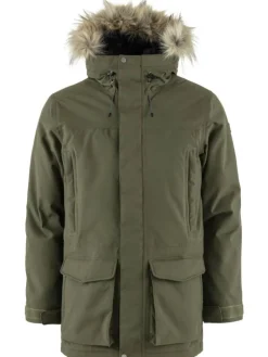 Fju00e4llru00e4ven Takit|Talvitakit|Fjällräven takki Nuuk Lite Parka 625 Laurel Green