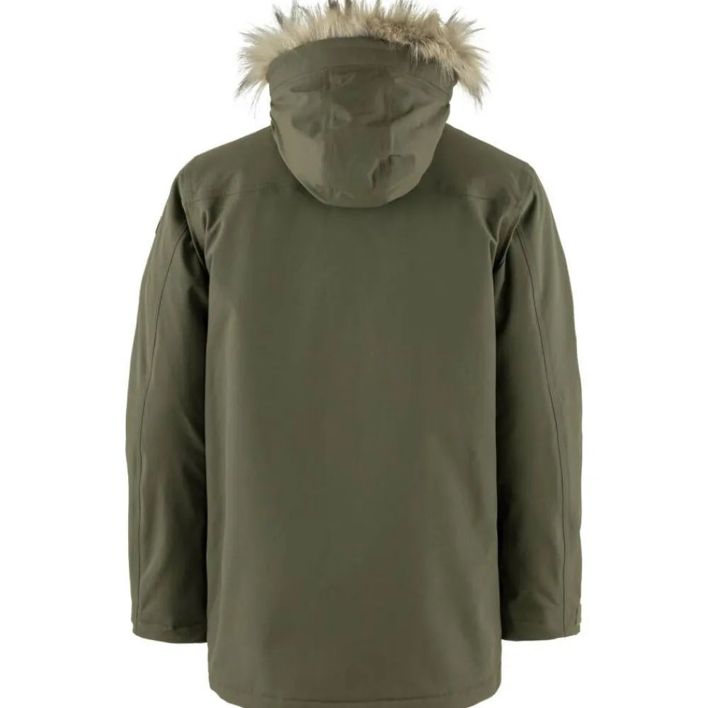 Fju00e4llru00e4ven Takit|Talvitakit|Fjällräven takki Nuuk Lite Parka 625 Laurel Green