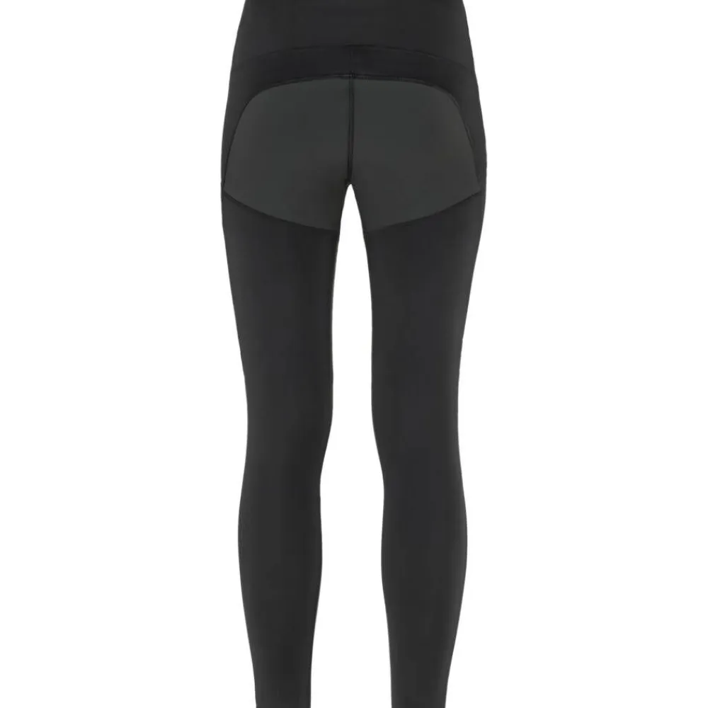Fju00e4llru00e4ven Housut|Fjällräven tights Abisko Trekking Pro W 550-048 Black-Iron Grey
