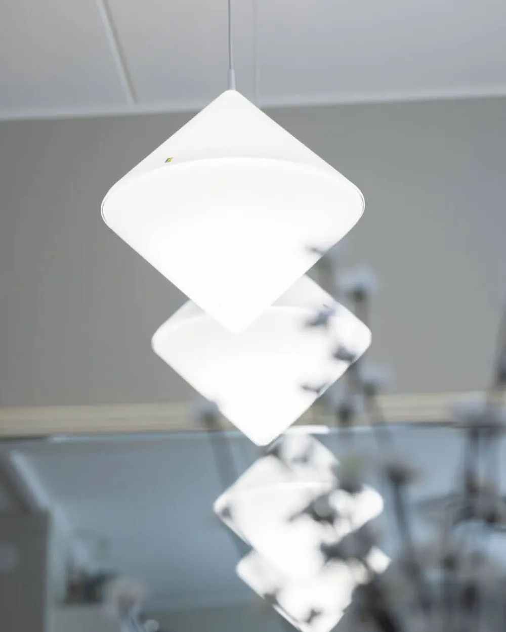 Diamond Ø 420 mm riippuvalaisin opal>Fosto Clearance