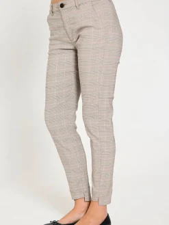 Freequent Housut|housut FqRex-Pant Simply Taupe w. Moonbeam