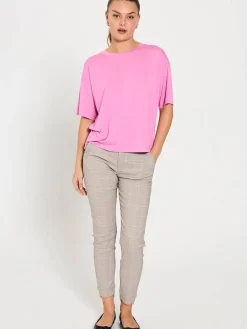Freequent Housut|housut FqRex-Pant Simply Taupe w. Moonbeam