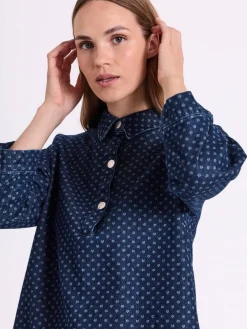 Freequent Vapaa-Ajan Mekot|mekko FqRinna-dress Dark Blue Denim
