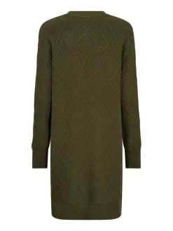 Freequent Vapaa-Ajan Mekot|neulemekko FqSaturn-dress Winter Moss /sammalenvihreu00e4