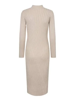 Freequent Vapaa-Ajan Mekot|neulemekko FqSaturn-dress Moonbeam / Vaalea beige