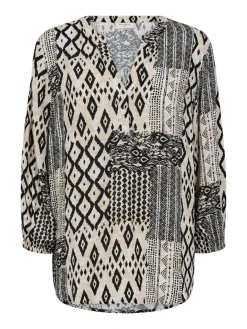 Freequent Puserot|pusero FqLovo-blouse RainyDay w. Black