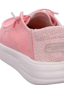 Fusion Kangaskengät|kangaskengät Lily Washed canvas baby pink