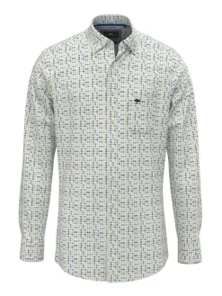 Fynch-Hatton Kauluspaidat|paita 1412 8220 722 Turf green