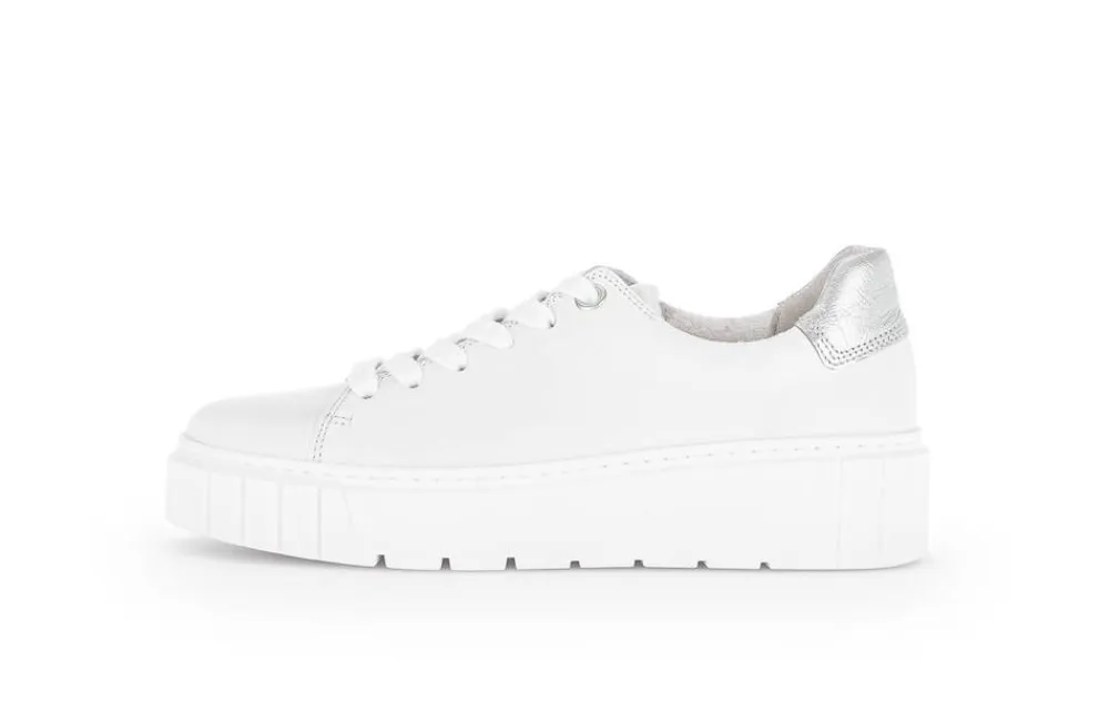 Gabor Tennarit Ja Sneakerit|Kävelykengät|tennarit Davos 52 Weiss / Silber