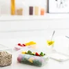 Gastromax Säilytyspurkki 0,8 L läpinäkyvä/valkoinen>Smartstore Discount