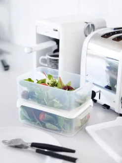 Smartstore Ruoansäilytys Ja Järjestys|Gastromax Tiiviörasia 1 L läpinäkyvä/valkoinen