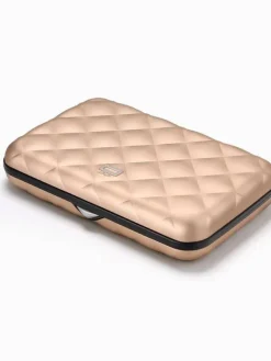 u00d6gon Lompakot|Ögon korttikotelo QB Lady Case Rose gold