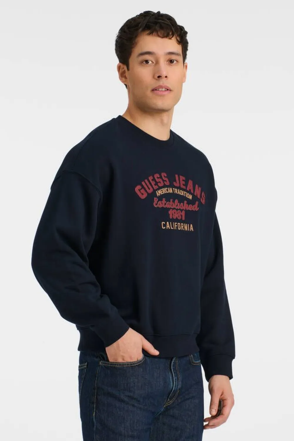 Guess Jeans Colleget|college VINTAGE SWEAT