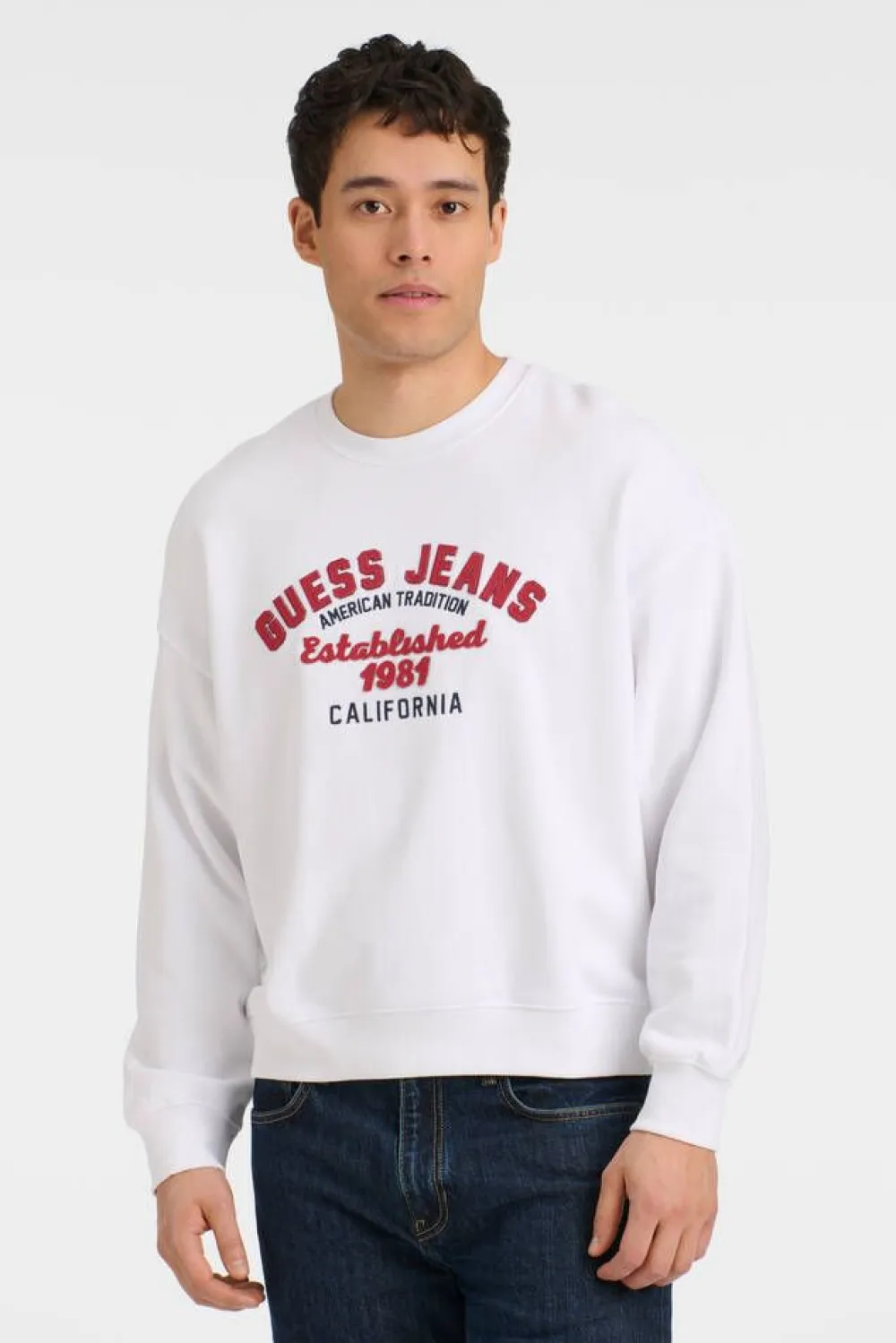 Guess Jeans Colleget|college VINTAGE SWEAT